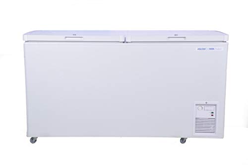 Voltas 500 DD CF Double Door Deep Freezer, 500 Liters, White
