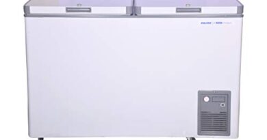 Voltas CF HT 320 DD P Double Door Deep Freezer, 320 Liters, White