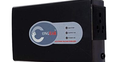 CONGEAR F-200 Smart Stabilizer for Refrigerator Single/Double Door (up to 300 Litre Fridge) Also use Small Mini Fridge for Home (110-300 v. AC .2 A)