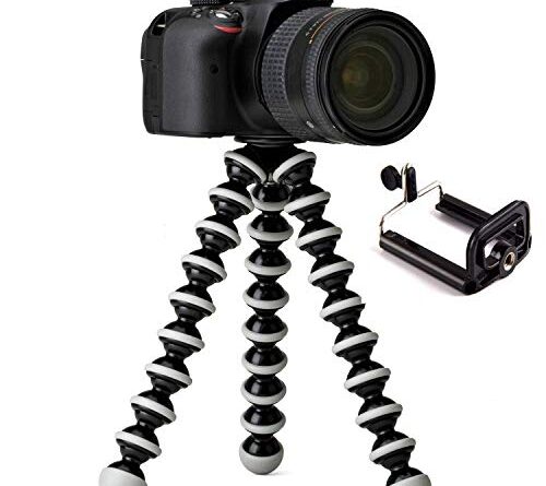 Rayaan Gorilla Tripod33 cm (13 Inch) | Vlogging Tripods | GorilaTriport for Mobile |Gorilla Tripod for Mobile and Camera| Flexible Tripod |Gorilla Tripod for DSLR.