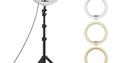 upReale Professional 10" inch LED Ring Light with 7 Ft Tripod Stand Combo | 3 color modes Dimmable | Lighting For Tiktok YouTube Reels Photo-shoot Video Live Stream Makeup Videos vlogging Shooting and Camera Clip Setup