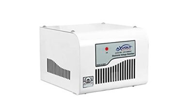 AXVOLT Copper Voltage Stabilizer For Fridge/Refrigerator of 250 liter / 275 liter / 300 liter /320 liter / 350 liter / 400 liter / 450 liter / 500 liter / 525 liter / 550 liter / 575 liter / 600 Liter With 3 Years Warranty