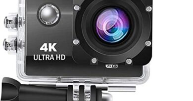 V88R® 4K Action Camera 60fps, Elite 16MP@60fps Underwater Waterproof Camera with 170° Wide Angle, WiFi Sports Cam with Mounting Accessories
