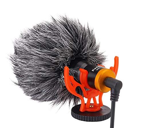 YANTRALAY SCHOOL OF GADGETS Mic-1 Cardiod On- Camera Shotgun Vlogging Microphone Compatible with Go Pro Hero 9/8/7, iPhone, Gimbals, Smartphones, Tablets, DSLR Cameras Vlogging Accessories