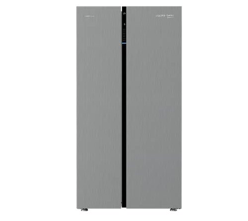 Voltas Beko 640 Litres Frost Free ProSmart Inverter Side-by-Side Refrigerator (Neo Frost Dual Cooling, RSB665XPRF, Inox)
