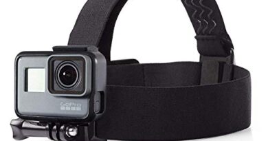 techlife solutions Head Strap Camera Mount for GoPro Xiaoyi SJCAM and All Action Camera