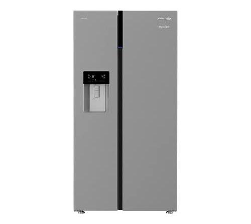 Voltas Beko 634 Litres Frost Free ProSmart Inverter Side-by-Side Refrigerator (Neo Frost Dual Cooling, RSB655XPRF, Inox)