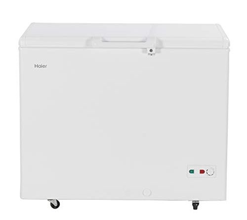 Haier HCC345HC - Single Door Hard Top Deep Freezer, Convertible, Net Storage Volume 319 litres, White