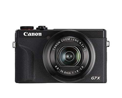 Canon POWERSHOT G7 X Mark III Digital Camera, Black (3637C001)
