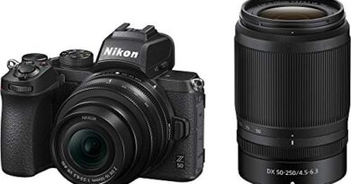 Nikon Z50 Mirroless Camera Body with NIKKOR Z DX 16-50mm f/3.5-6.3 VR & NIKKOR Z DX 50-250mm f/4.5-6.3 VR Lens