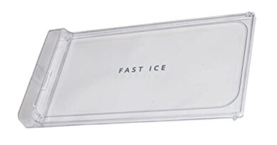 SHRITHU Freezer Door for Fridge Compatible with Whirlpool Refrigerator Fast Ice Door GEN Y Direct Cool Fridge ICE Magic Transparent Color Clear Pack of 1