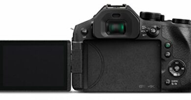 Panasonic LUMIX DMC-FZ300K 12.1 Megapixel, 1/2.3-inch Sensor, 4K Video, Splash & Dustproof Body, Leica DC Lens 24X F2.8 Zoom (Black)