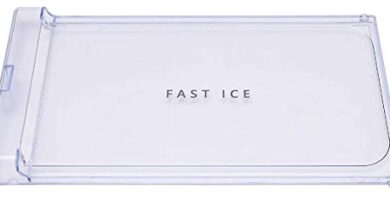 AV Freezer Door Compatible for Whirlpool GEN Y/Imfresh/Fusion/ICE Magic Refrigerator (Clear)