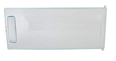 Generic Freezer Door with Round Shape Lock Compatible with Samsung Single door, Transparent (38.4 x 16.8 x 1.2 CM)