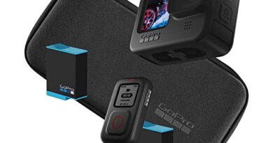 GoPro HERO9 Digital Action Camera with Remote and Extra Rechargeable Battery - Black