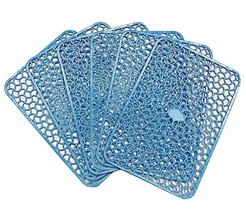 Kuber Industries Thick PVC 6 Piece Refrigerator Drawer Mat Set - (Blue)