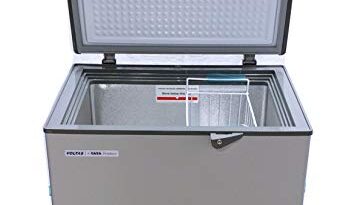 Voltas 150 Litre Single Door Hard Top Convertible Deep Freezer - 150 Ltr, Grey