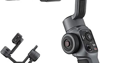Zhiyun Smooth 5 Gimbal Stabilizer for Smartphone Android Cell Phone 3-Axis Handheld Gimble for iPhone 13 Pro Max Mini 12 11 XS X XR 8 7 6 Plus Video Vlogging YouTube TikTok Instagram Vlog Live Stream
