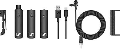 Sennheiser XSW-D PORTABLE ENG SET, Digital Camera-Mount Wireless Microphone System for DSLR/Mirrorless cameras Ideal for Vlogging,Youtubers,Mobile Journalism, 75 mts Range & 5 hours of battery life