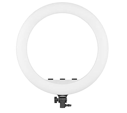 KTM Healthcare® 18 Inch LED Ring Light Pgraphy Lamp Set Stepless Dimmable 2700K-6500K with 3pcs Pne lders Remote Control Carrying Bag for Selfie Makeup Live Streaming Vlogging