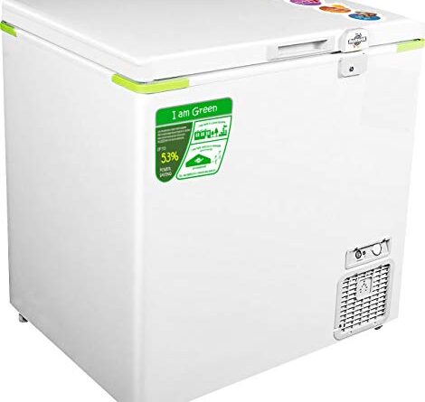 Rockwell GFR250ET Single Door EUTECTIC Hard Top Deep Freezer(Glycol)- 209 Ltr (100% Copper Coil, 5 yrs compressor warranty)