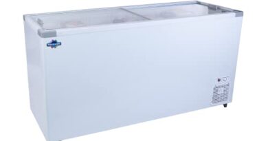 Rockwell SFR550GT Glass Top Deep freezer-563 Ltr (Heavy Duty Compressor, Low power Consumption)