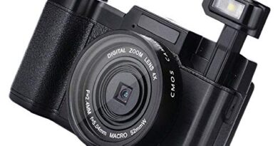 90FA 3.0" Digital Camera Full HD 1080P Video Camcorder Vlogging DVR Recorder