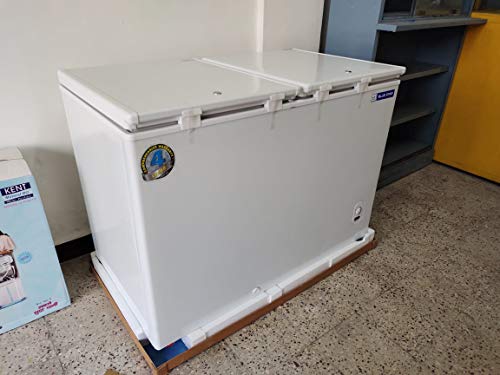 Blue Star CHF300 Double Door Deep Freezer (284 L, White)