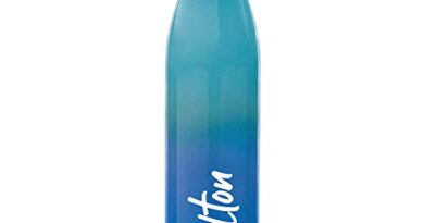 Milton Prudent 1100 Thermosteel 24 Hours Hot and Cold Water Bottle, 1023 ml, Blue | Leak Proof | Easy to Carry | Office Bottle | Hiking | Trekking | Travel Bottle | Gym | Home | Kitchen Bottle