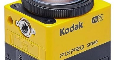 Kodak PIXPRO SP360 Action Cam with Explorer Accessory Pack Optical Zoom 1x, Multicolour