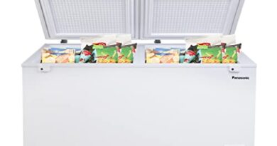 Panasonic 435 L HT Double Door Deep Freezer (SCR-CH500D1C,White,Convertible)