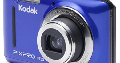 Kodak FZ53-BL Point and Shoot Digital Camera with 2.7" LCD, Blue