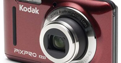 Kodak PIXPRO Friendly Zoom FZ53 16 MP Digital Camera with 5X Optical Zoom and 2.7" LCD Screen (Red)